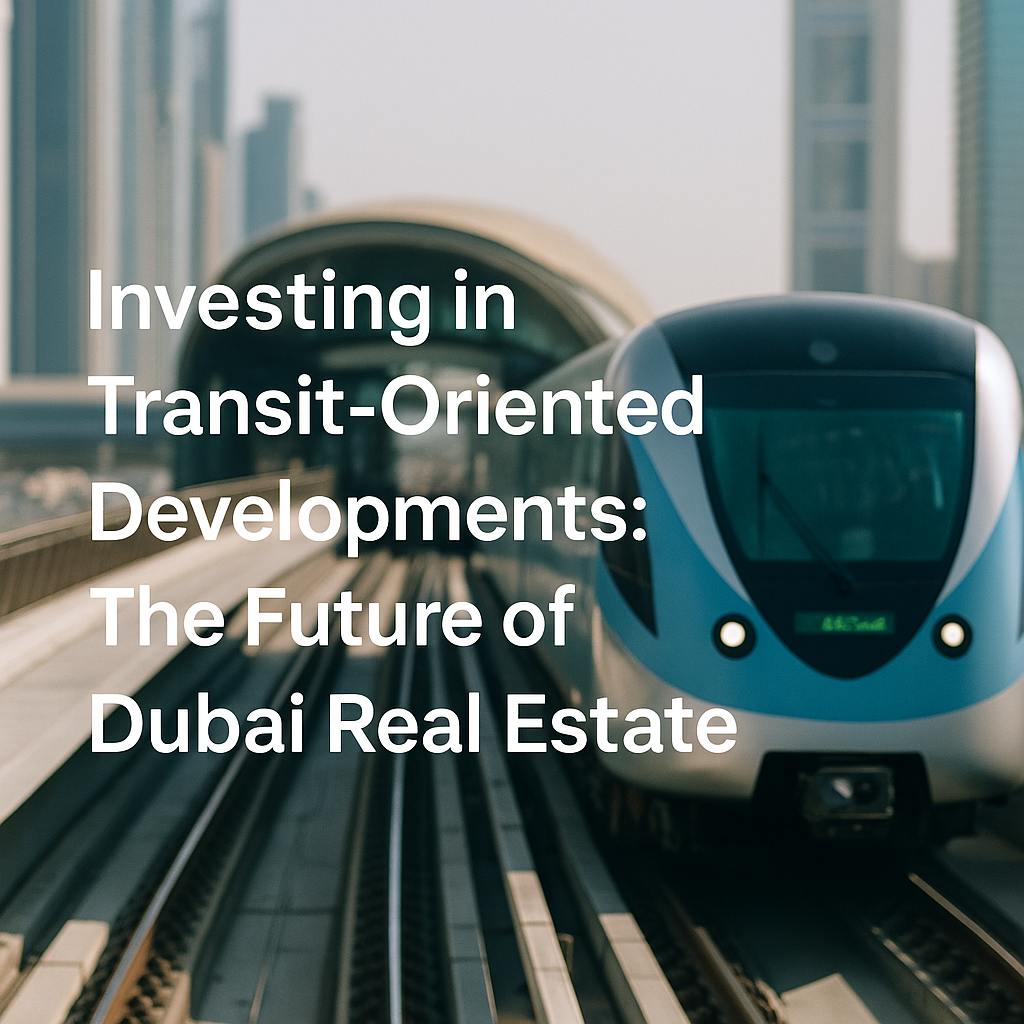 Investing in Transit-Oriented Developments: The Future of Dubai Real Estate copertina 1683