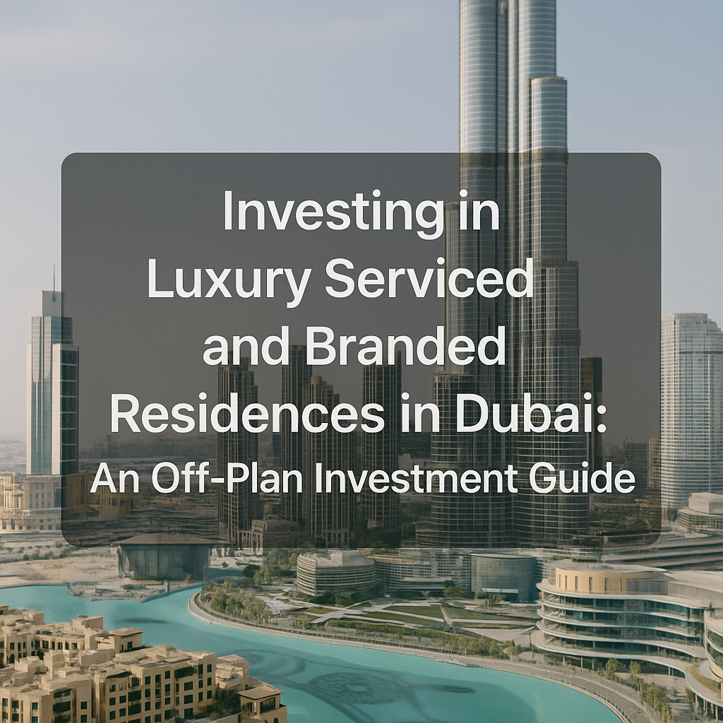 Investing in Luxury Serviced and Branded Residences in Dubai: An Off-Plan Investment Guide copertina 1698